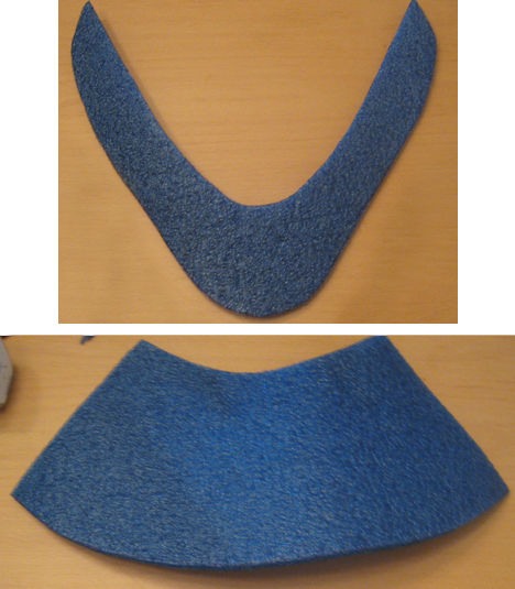 Step 14: Mega Man's Boots (Form Foam)