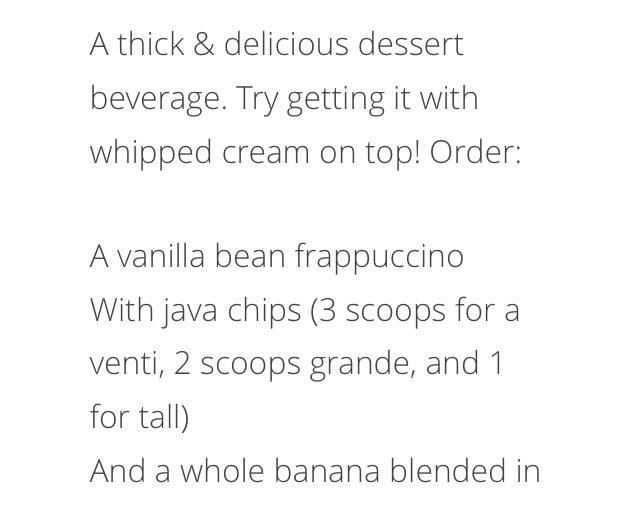 15 Secret Starbucks Menu Recipes 👍☕️