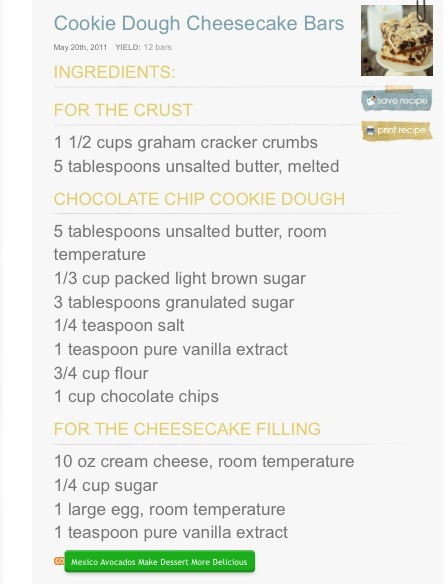 💥✨🍫🍪 Easy To Make, Yummy Cookie Dough Cheesecake Bars! 🍪🍫✨💥