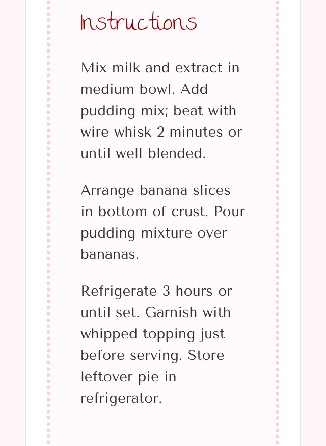 ✨ Double Banana Cream Pie✨😋👍