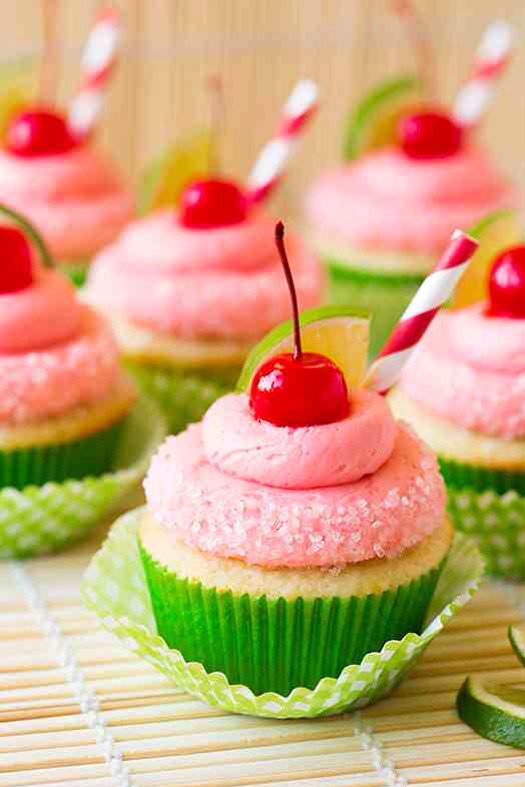 ✨🌟Cherry Limeade Cupcakes Recipe 🌟✨😋