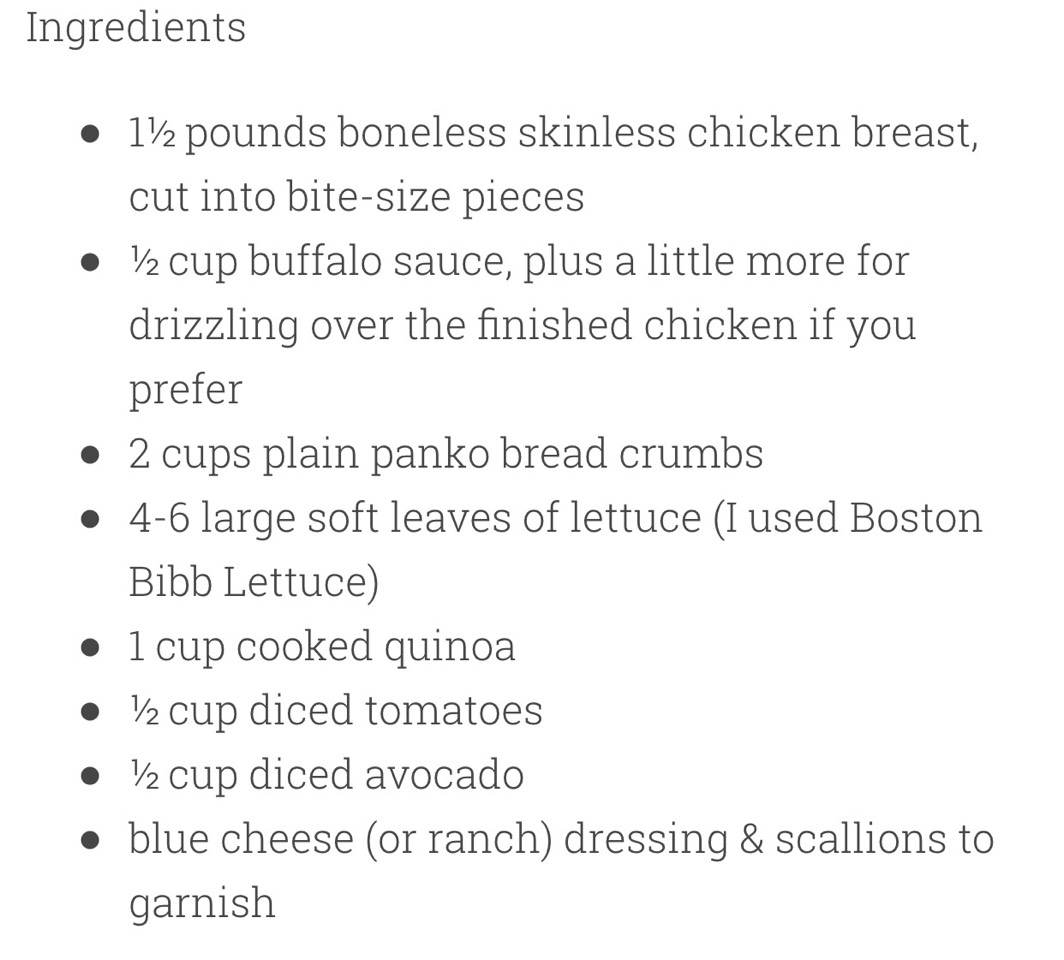 Delicious Spicy Buffalo Chicken Wraps 😍