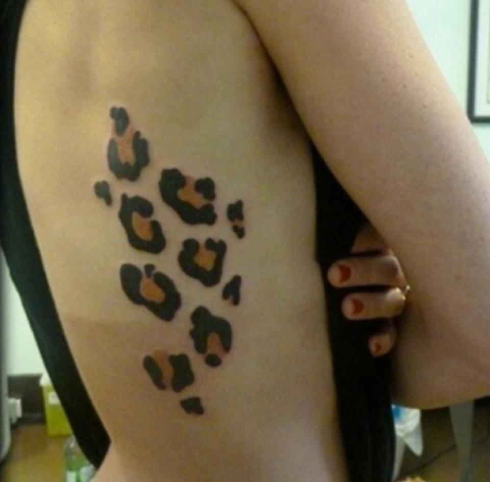 Beautiful Leopard Print Tattoos For Women!!
