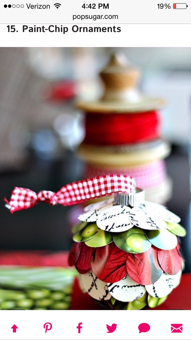 DIY Christmas Ornaments🎄