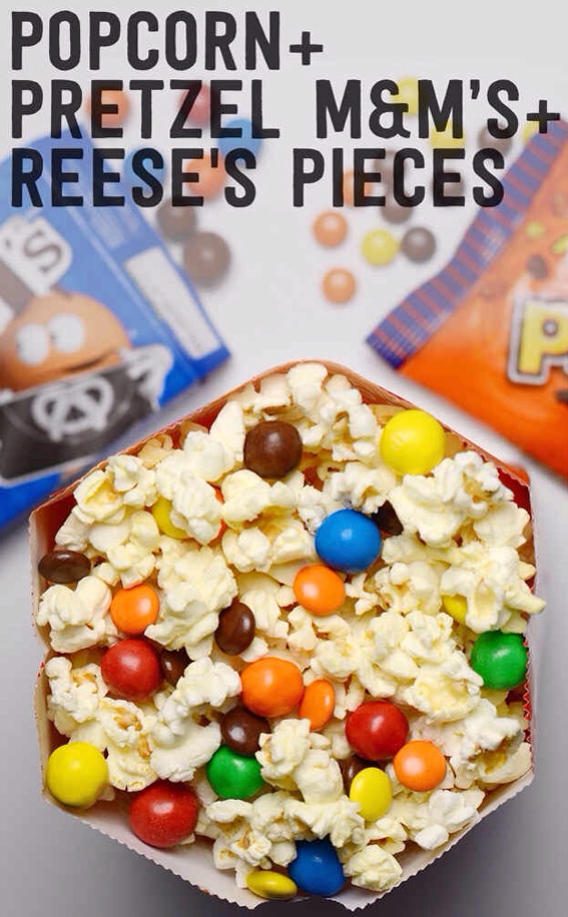 17 Life-Changing Combinations Of Movie Candy and Popcorn🎥📹📼📺