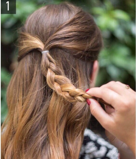 1. Flower Braid