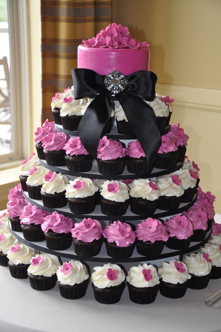 Wedding Cupcake Cakes!  