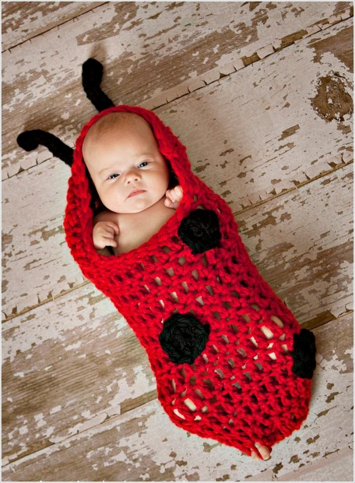 10 Adorable Super Cute Crochet Cocoons For Your Cutie Baby