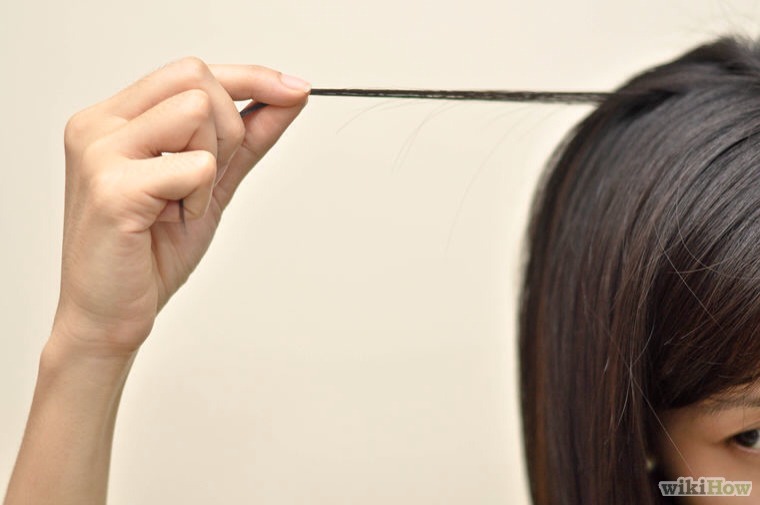 Test your hair for thinning. If you're suffering from hair loss. Take a small bunch of hair, about 20-30 hairs, and hold it between your thumb and index finger. Pull slowly but firmly; if more than six hairs comes out then you could be suffering from hair loss