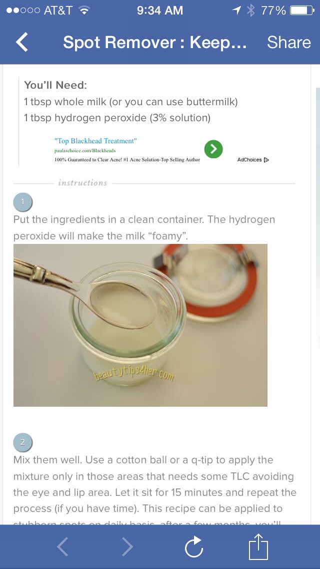 Spot Remover : Keep Age Spots & Dark Blemishes Away with Natural Cure
