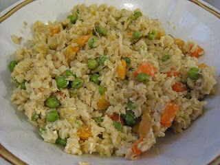 Chicken Fried Rice
If you've never tried making homemade fried rice, you are seriously missing out! It is a great way to not only use up leftover rice, but also any leftover veggies or meat you have. This is a great basic recipe for Chicken Fried Rice, but you could also use veggies