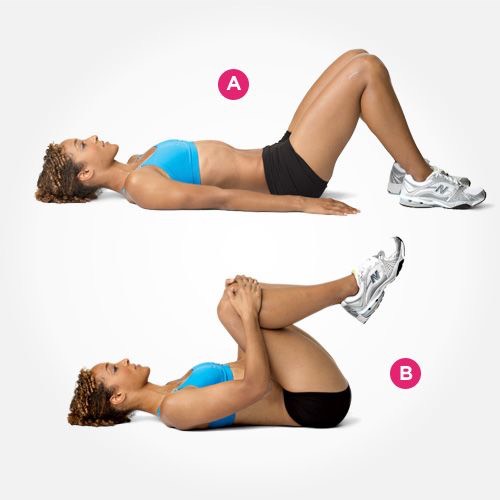 Lower back lie down
Your lower-back muscles are full of sensitive nerve endings—which can seriously increase your pleasure if you work to make them stronger.