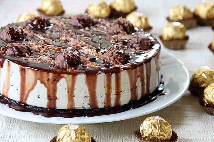 Ferrero Rocher Cheesecake😋