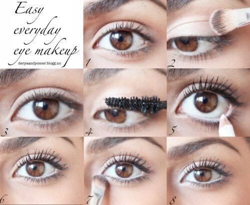 Everyday Step By Step Eye Makeup👁 #tipit