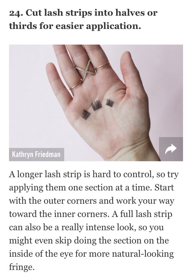 26 Mind Blowing Hacks To Get Flawless Lashes Every Time 