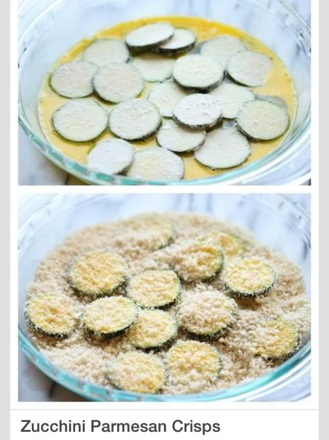 Baked Zucchini Chiips
