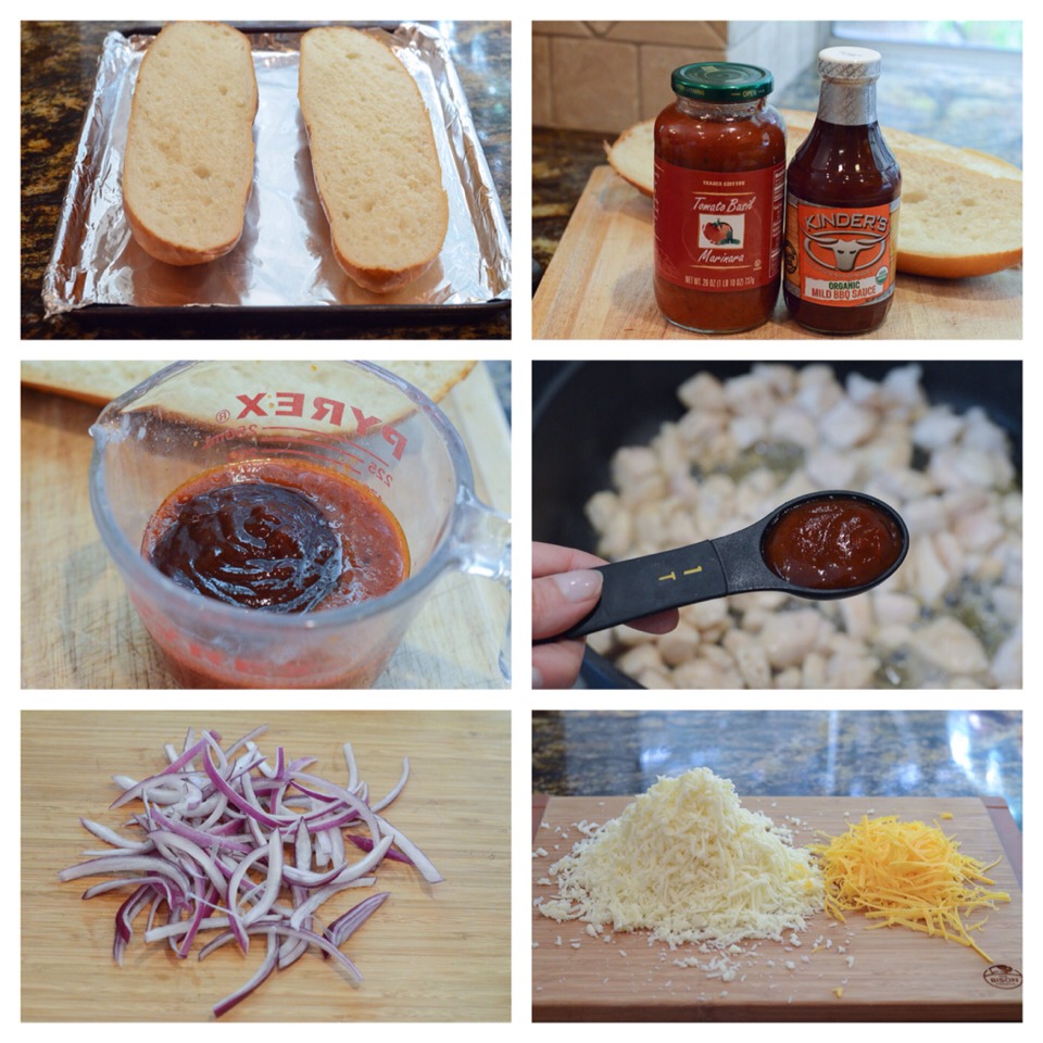 A Girl's Got To Eat --> Bbq Chicken French Bread Pizza