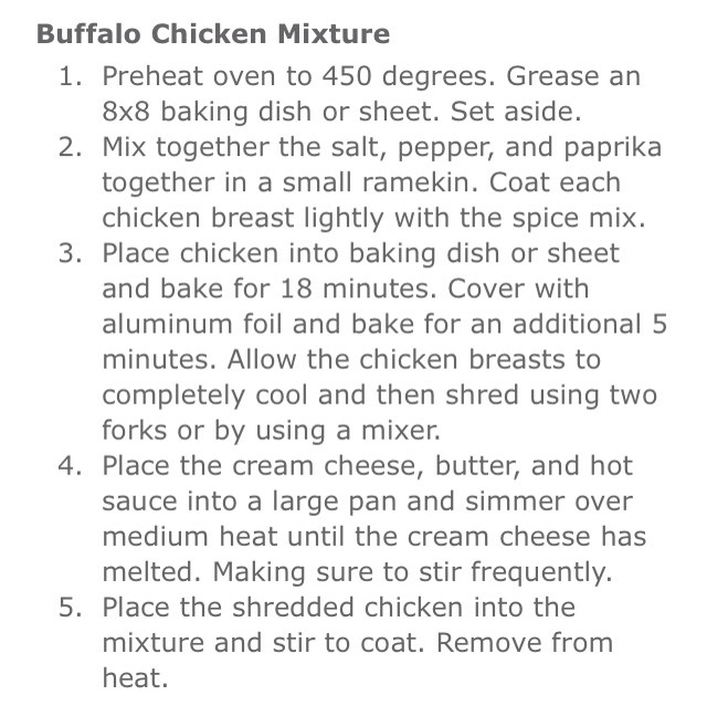 OVEN BAKED BUFFALO CHICKEN TACOS! 