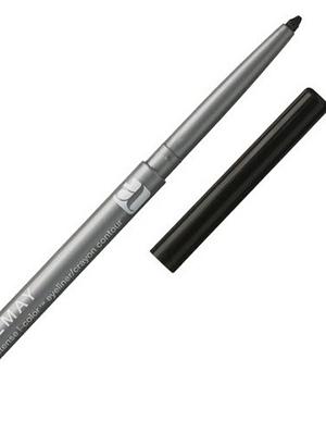4. Pencil Eyeliner
A self-sharpening pencil liner is probably your best bet when you're starting to wear eyeliner. Just stick to softer colors, like brown or dark gray rather than straight-up black--