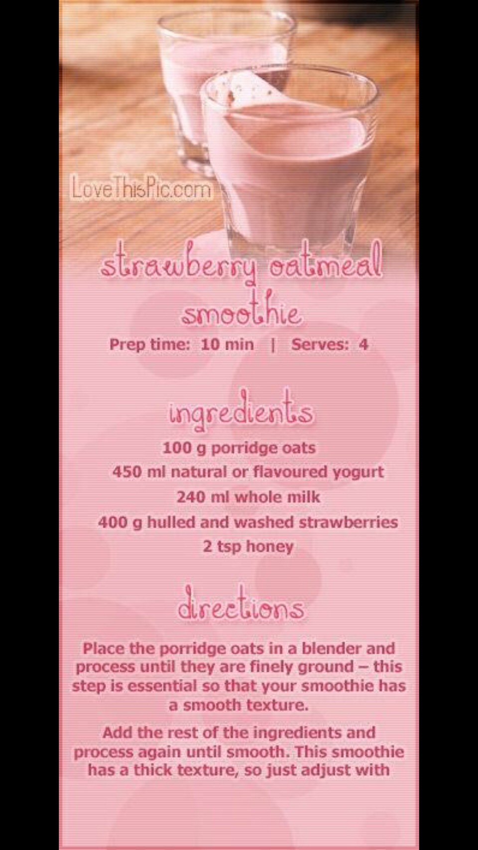 Healthy Smoothie Recipes