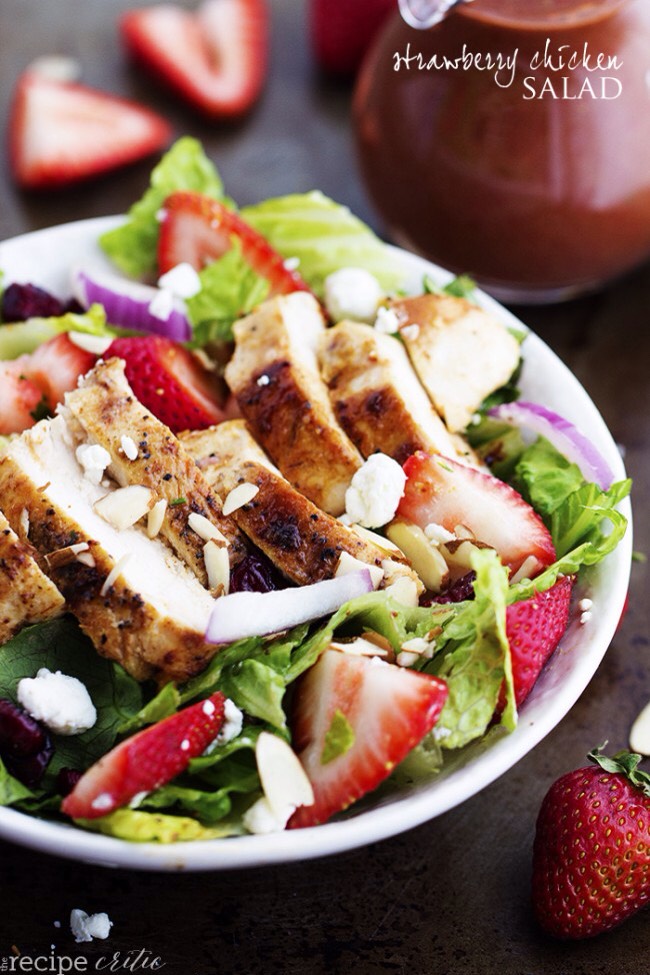 Strawberry Chicken Salad