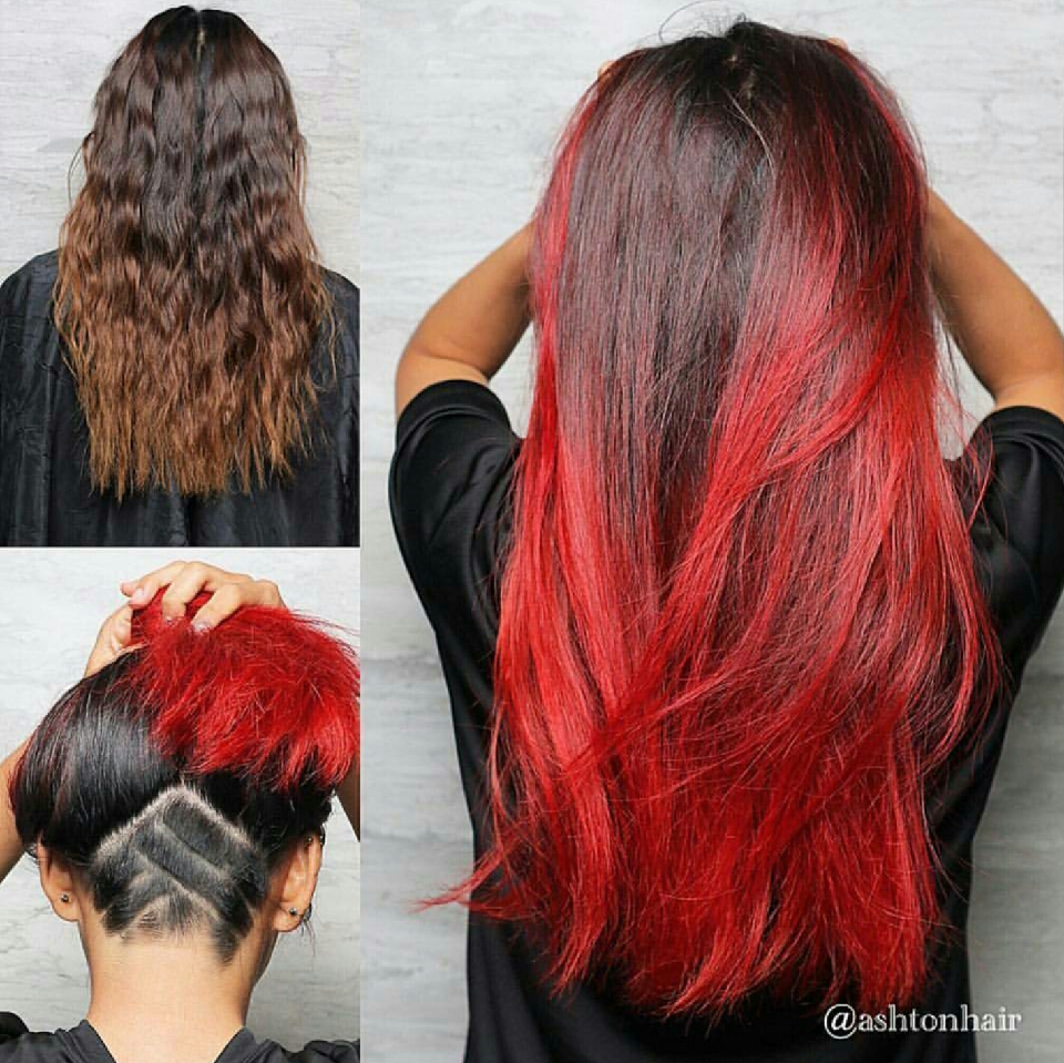 cool hair tattoo designs