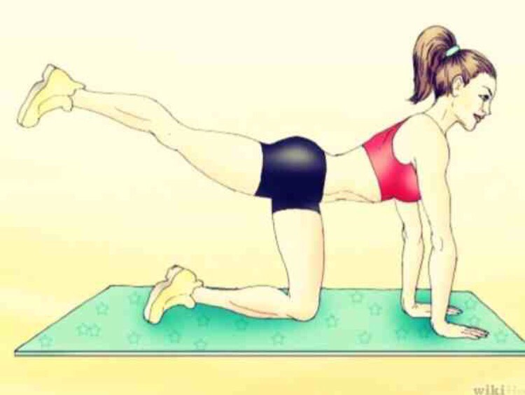 40 donkey kicks