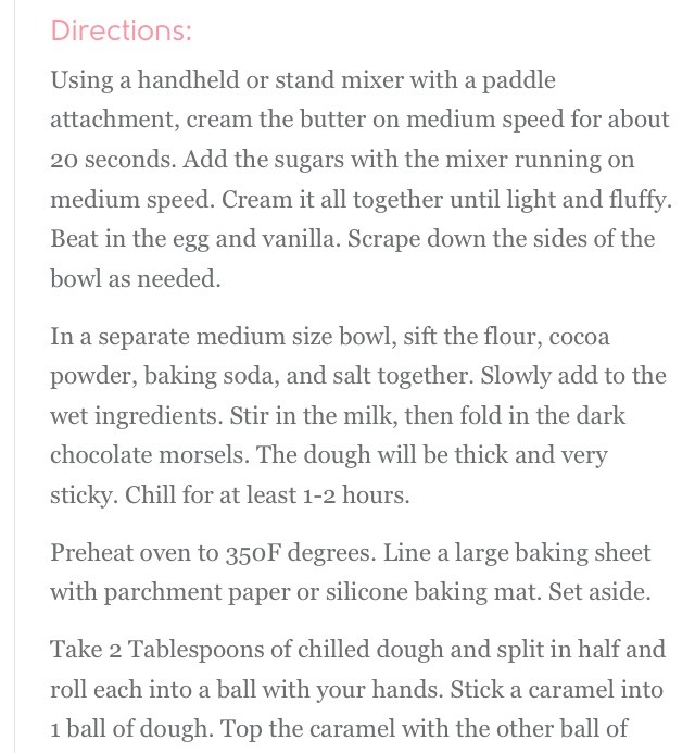 Salted Caramel Dark Chocolate Cookies
