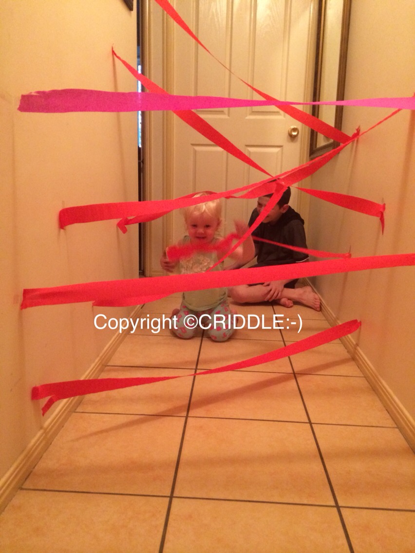 Kids Fun Hallway Laser Maze
