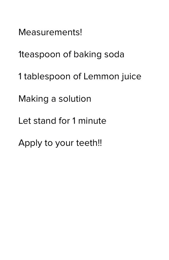 DIY Teeth Whitening Treatment With Results First Time