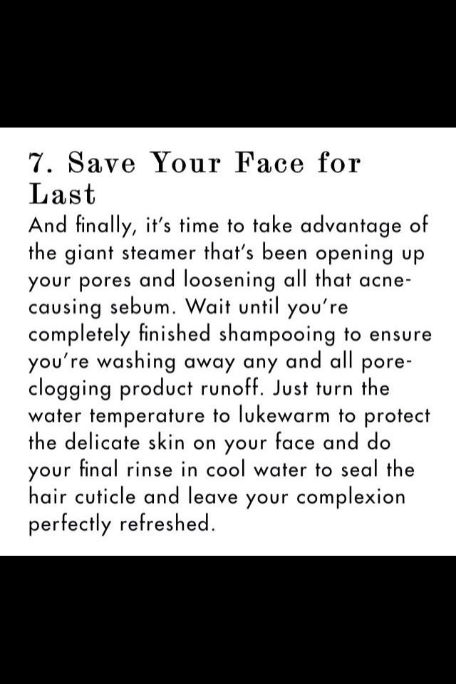 The Way You Should Be Showering And Why