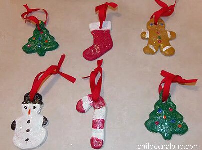 D.I.Y Salt Dough ornaments