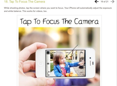 20 Awesome iPhone Tips And Tricks.