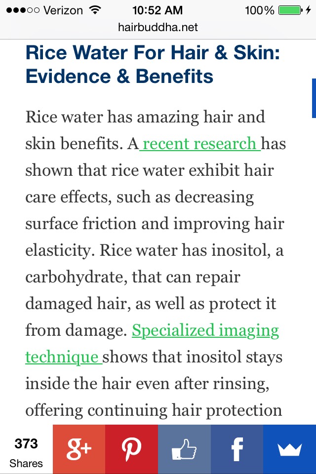 Rice Water For Beautiful Hair & Skin