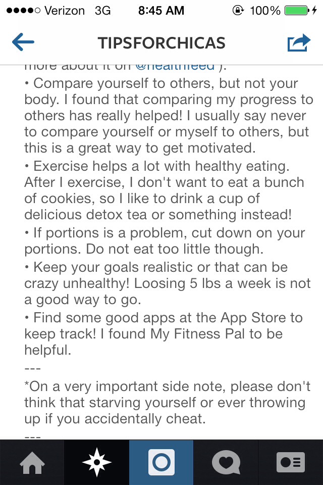 Tips for a healthy life