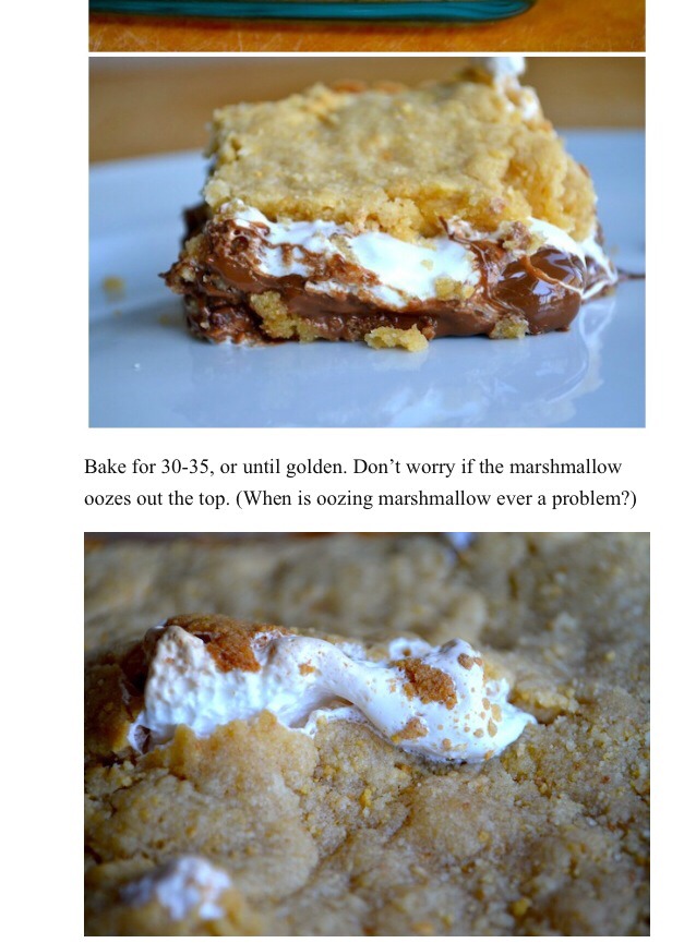 Baked S'mores Bars 🍫