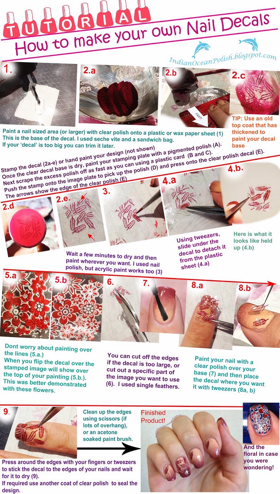Cutest Marbling Nail Tutorial πππ―