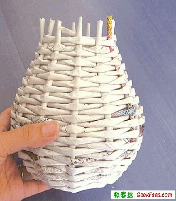 paper vase