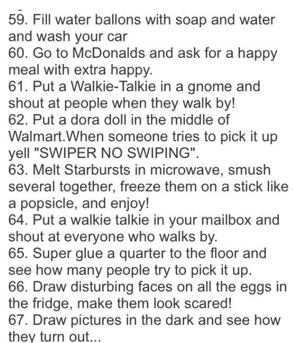 100 Crazy Activities To Do With Your BestFriends!ππ