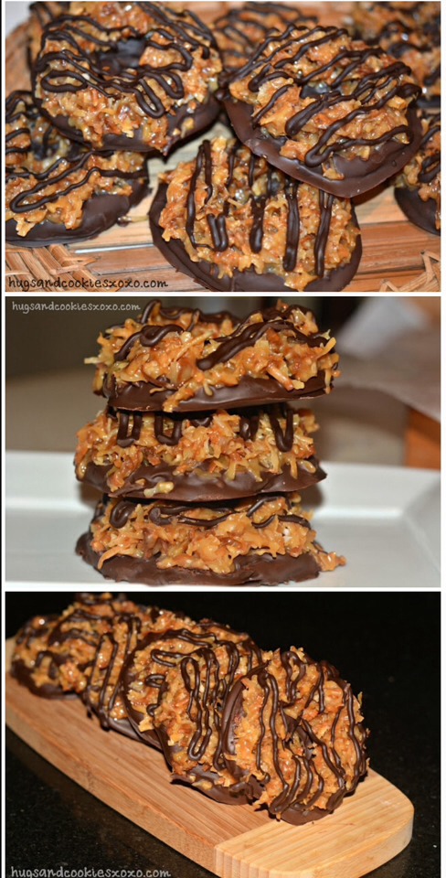 😍Homemade Cookies Topped With Toasted Coconut, Caramel & Chocolate! What?!😍