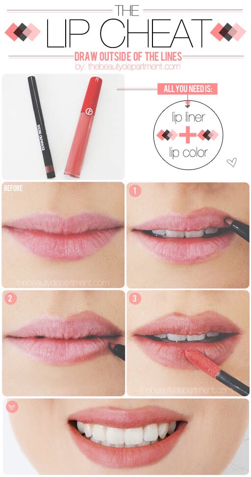Different Ways To Get Fuller Lips Tutorials ππππ