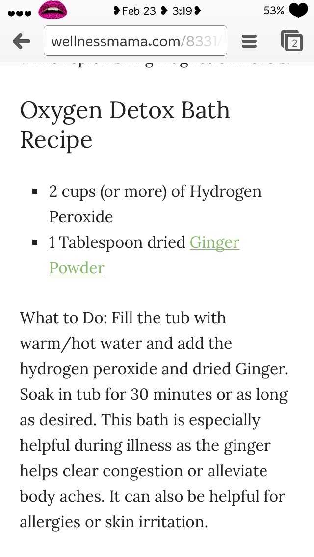 3 Natural Detox Bath Recipes