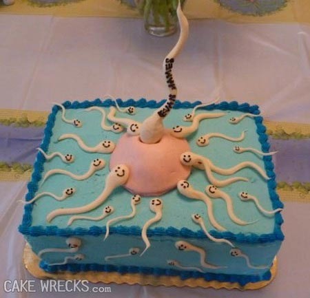 6 Hilarious Cake Ideas For A Baby Shower!!! Omg Beware!!