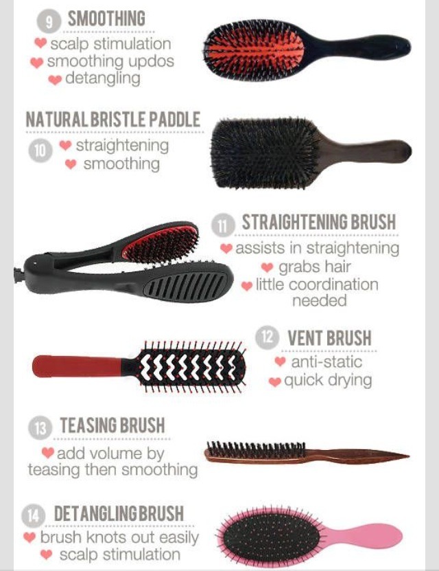 👍❤️Hair Brush Guide❤️👍