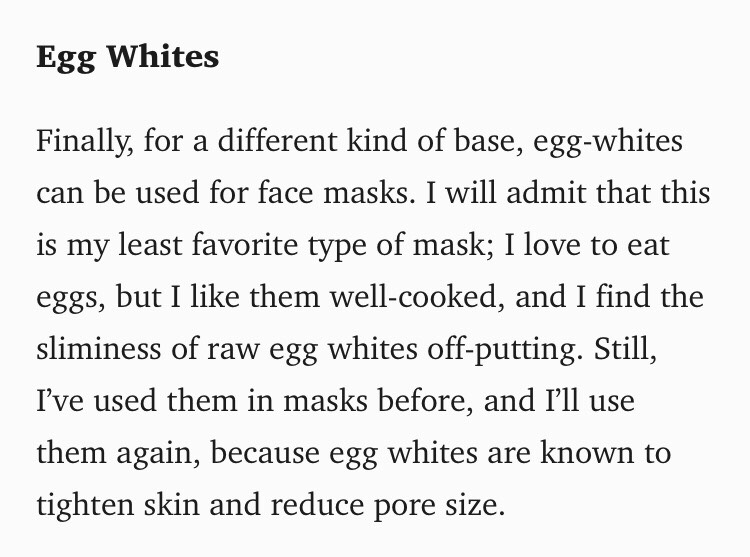 Homemade Facial Masks W/ Add-in's For Your Specific Skin Concerns.