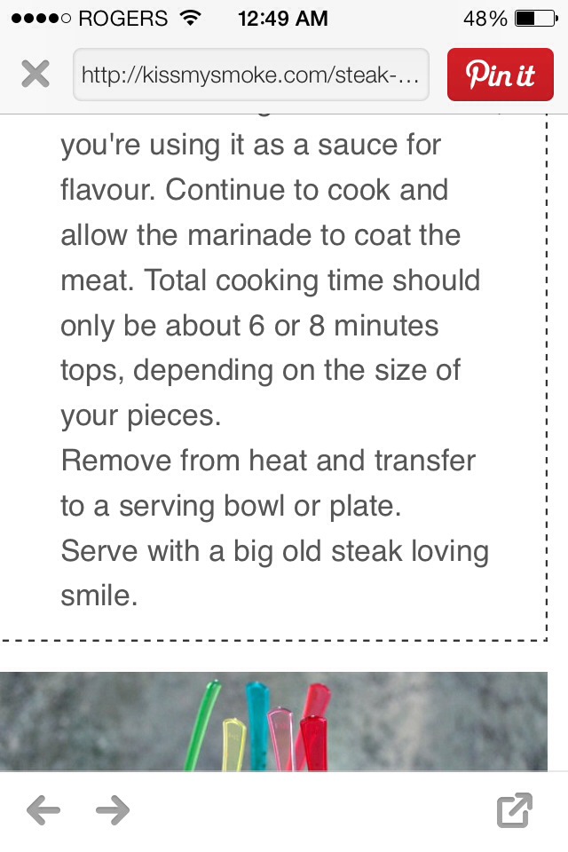 Restaurant-style Grilled Steak Bites!