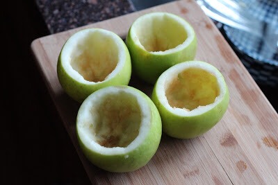 🍏Apple pie _ in an Apple🍏🍴😋