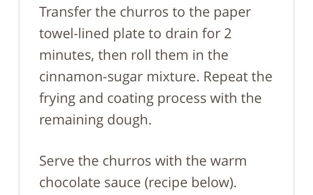 Easy Homemade Churros With Chocolate Sauce