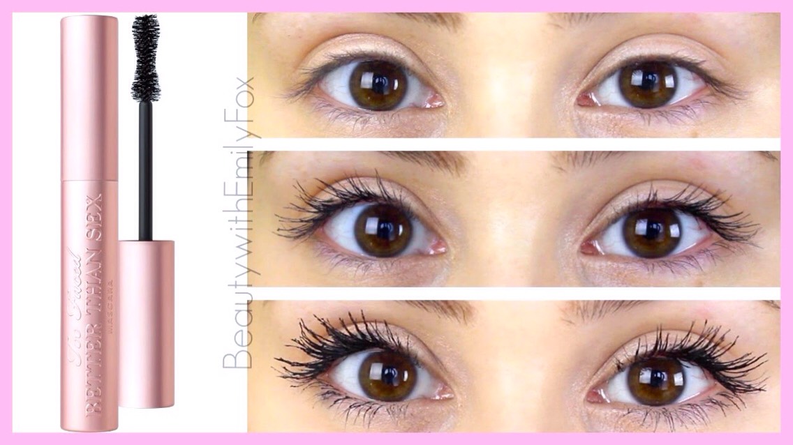 14. Mascara! For top lashes, the Too Faced Better Than Sex Mascara is best!