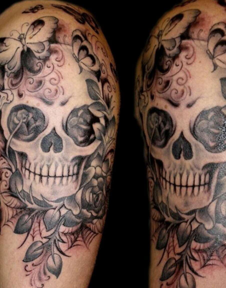 Beautiful Skull Tattoos For Women!